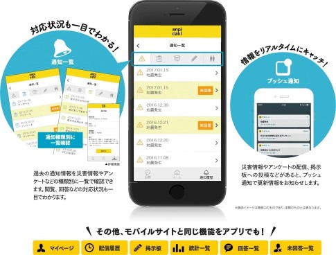 安否コール公式サイト
