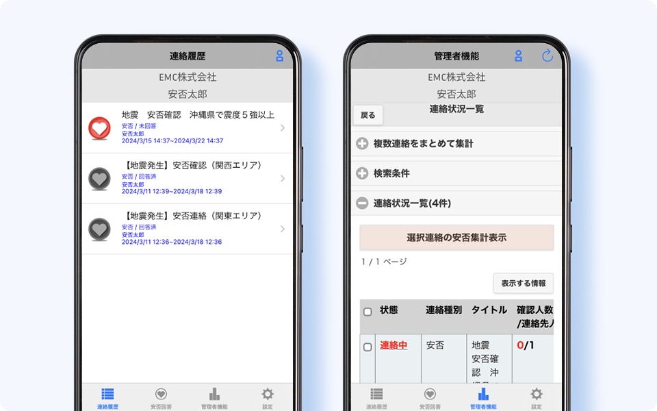 エマージェンシーコール トップページイメージ